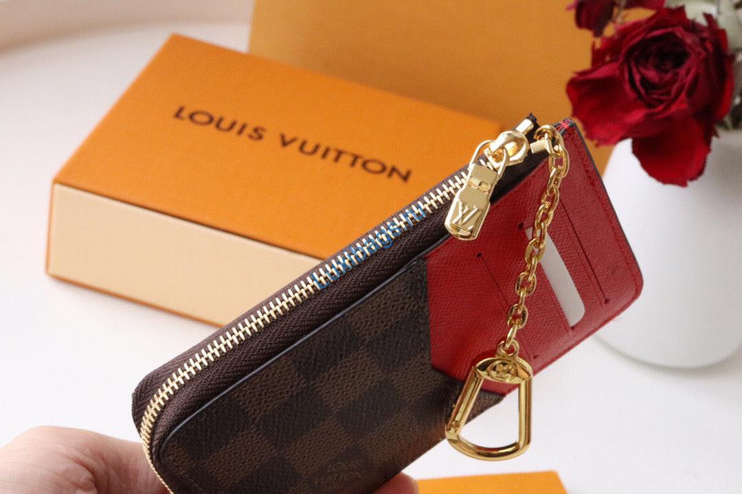 Louis Vuitton LV M69431 Card Holder Recto Verso Coffee Red | louis vuitton lv m69431 card holder recto verso 14