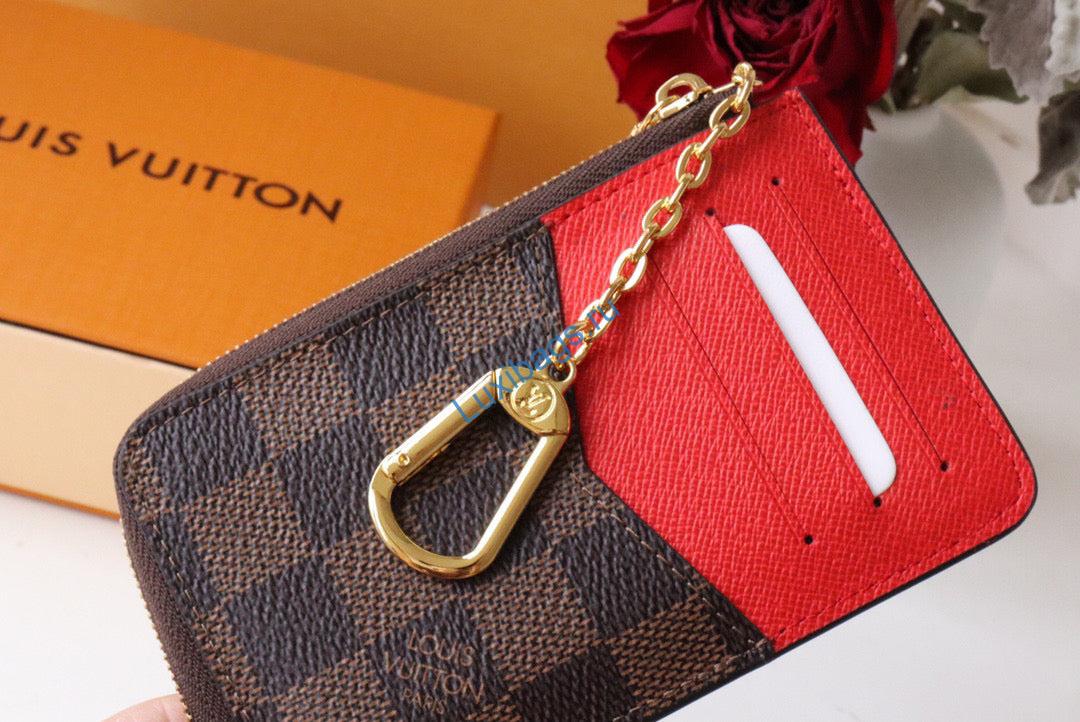 Louis Vuitton LV M69431 Card Holder Recto Verso Coffee Red | louis vuitton lv m69431 card holder recto verso 15