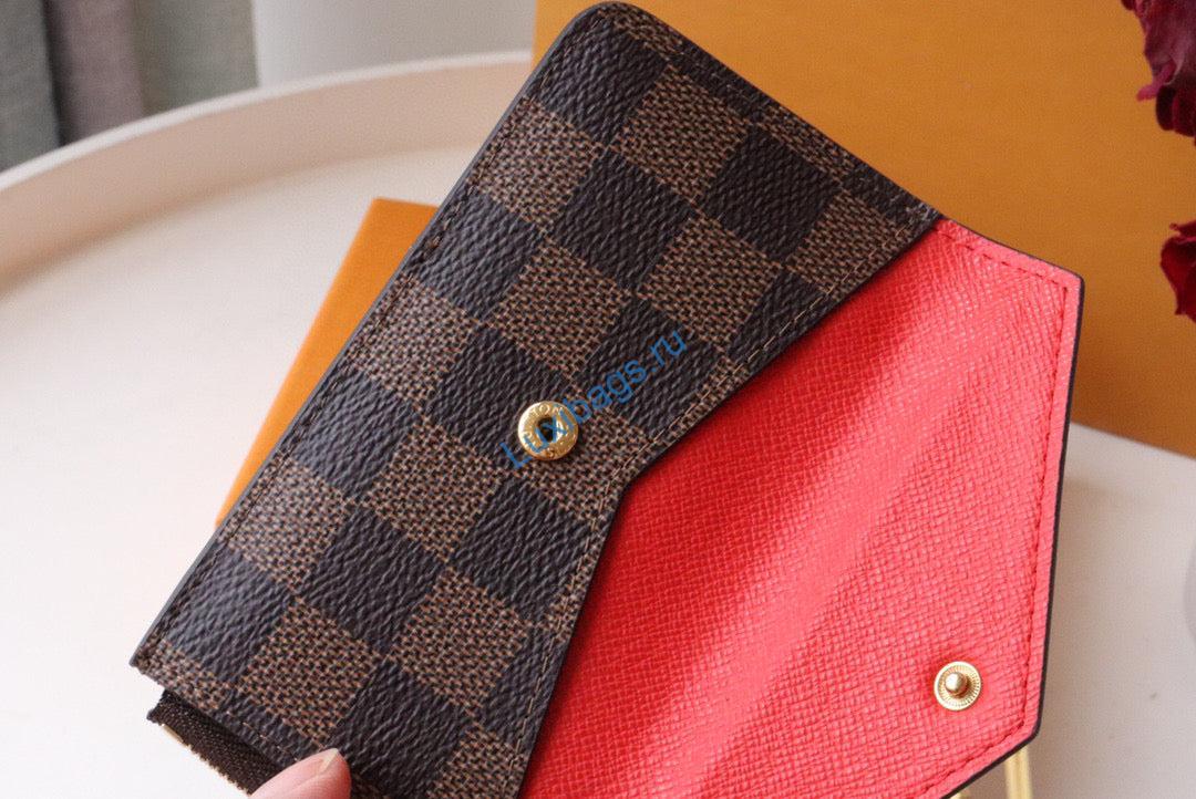 Louis Vuitton LV M69431 Card Holder Recto Verso Coffee Red | louis vuitton lv m69431 card holder recto verso 17