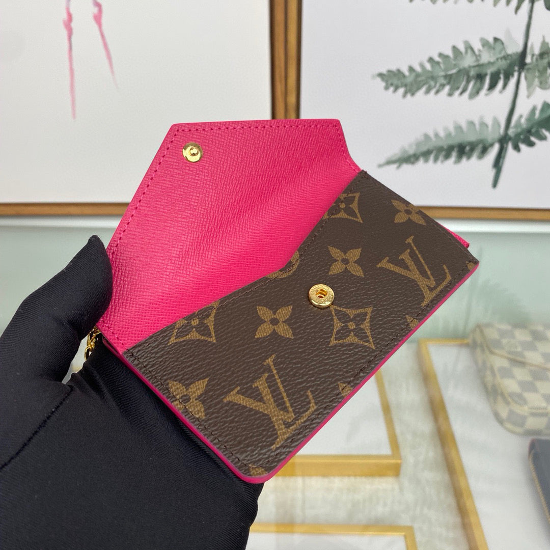 Louis Vuitton LV M69431 Card Holder Recto Verso Monogram Plum | louis vuitton lv m69431 card holder recto verso monogram 42
