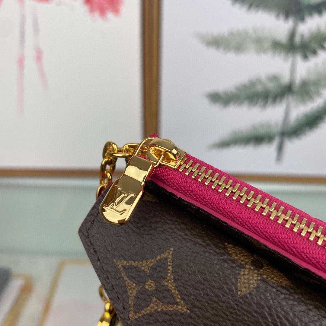 Louis Vuitton LV M69431 Card Holder Recto Verso Monogram Plum | louis vuitton lv m69431 card holder recto verso monogram 43