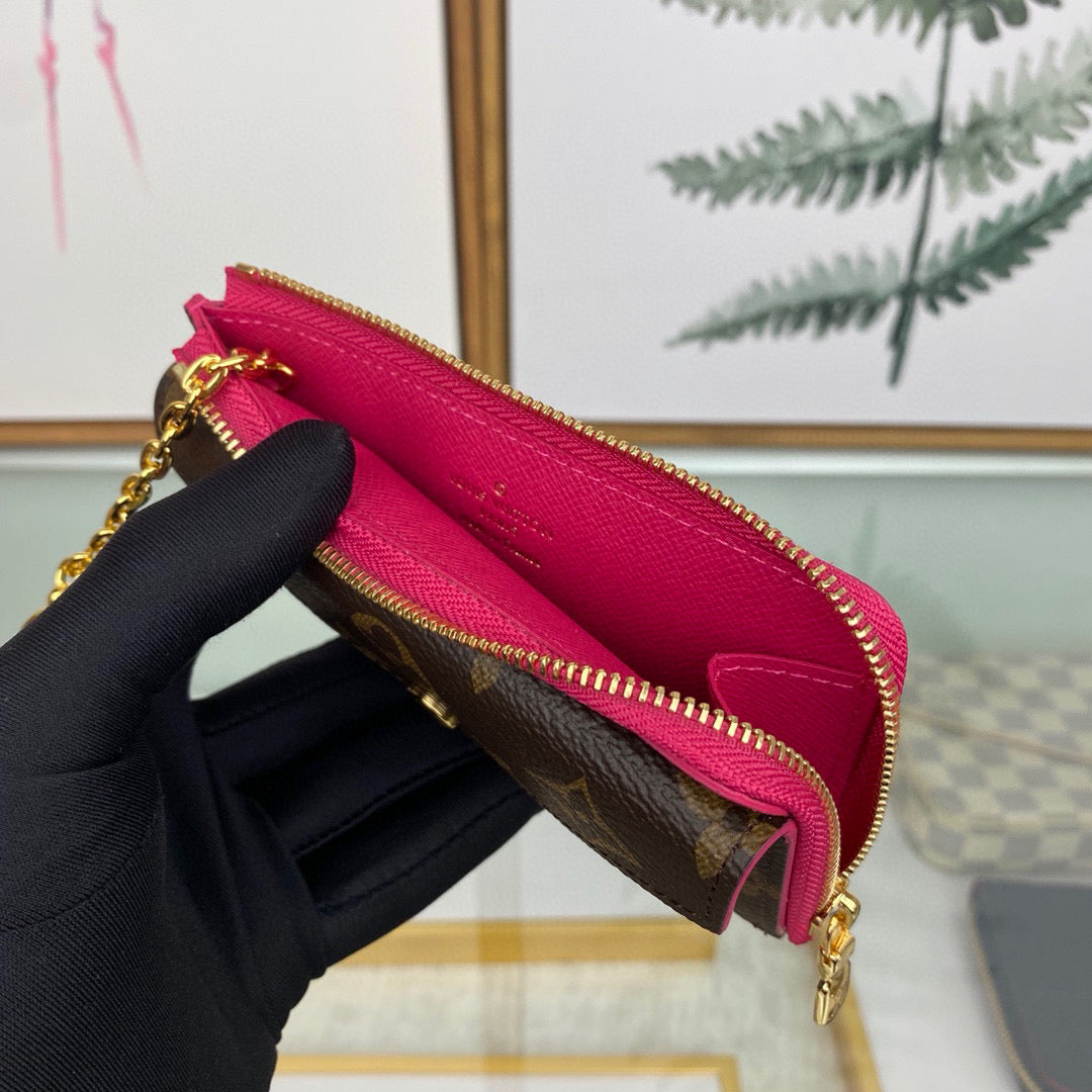 Louis Vuitton LV M69431 Card Holder Recto Verso Monogram Plum | louis vuitton lv m69431 card holder recto verso monogram 44