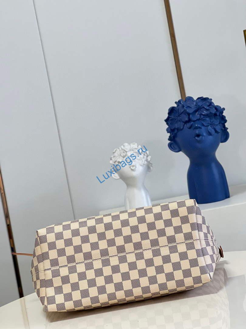 Louis Vuitton N41013 LV N44040 Lena MM Bag White | louis vuitton n41013 lv n44040 lena mm bag white 07