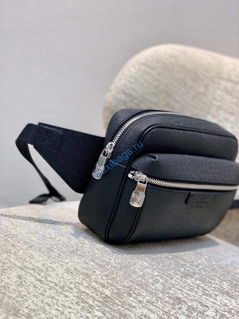 LV M30245 Louis Vuitton Outdoor Bumbag Black | lv m30245 louis vuitton outdoor bumbag black 003
