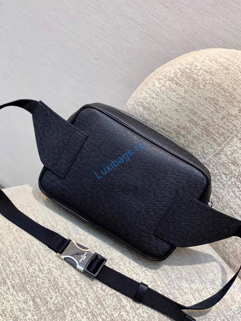 LV M30245 Louis Vuitton Outdoor Bumbag Black | lv m30245 louis vuitton outdoor bumbag black 005