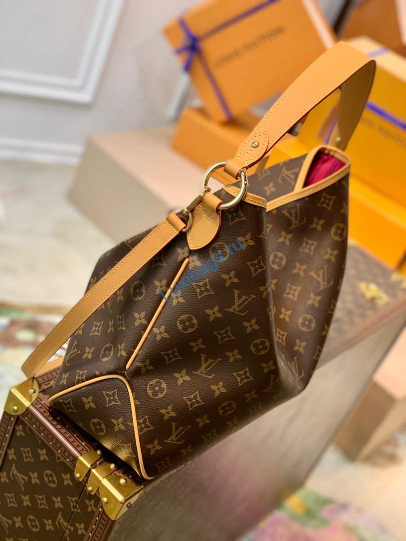 LV M50157 LouisVuitton Delightful MM Monogram Plum | lv m50157 louisvuitton delightful mm monogram plum 02