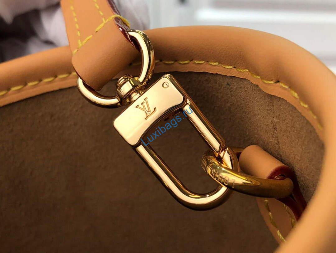 LV M81489 Louis Vuitton Nano Bucket Bag Yellow | lv m81489 louis vuitton nano bucket bag 008