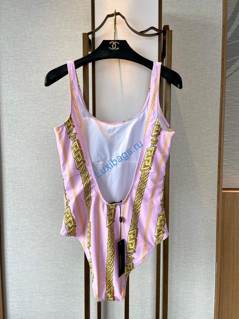 Versace Chain Pinstripe One-Piece Swimsuit 1001408 | versace chain pinstripe one piece swimsuit 1001408 007