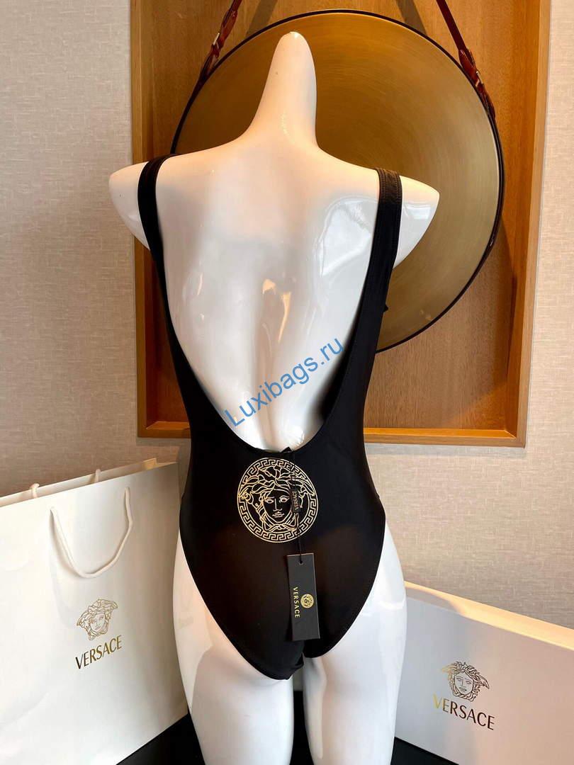 Versace FENDACE 1006615 Logo One-Piece Swimsuit | versace fendace 1006615 logo one piece swimsuit 004
