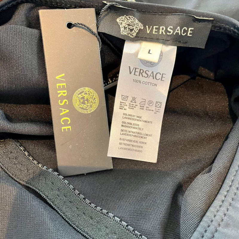 Versace FENDACE 1006615 Logo One-Piece Swimsuit | versace fendace 1006615 logo one piece swimsuit 008