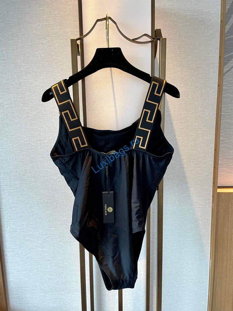 Versace Greca Border One-Piece Swimsuit ABD01098 | versace greca border one piece swimsuit abd01098 009