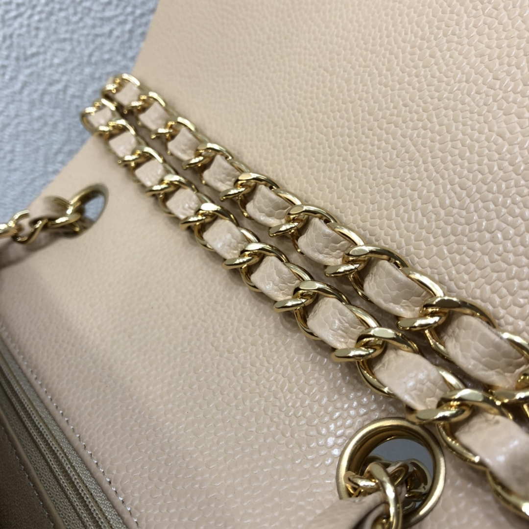 Chanel A35200 Mini Flap Bag 17cm Grained Calfskin Apricot Gold | chanel a35200 mini flap bag 17cm grained calfskin apricot 007