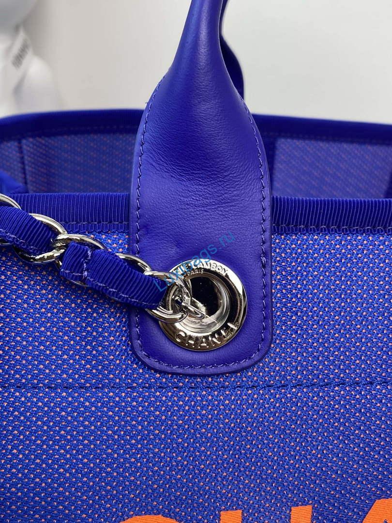 Chanel A66941 Large Shopping Bag A93786 Clothing Blue | chanel a66941 large shopping bag a93786 clothing blue 4