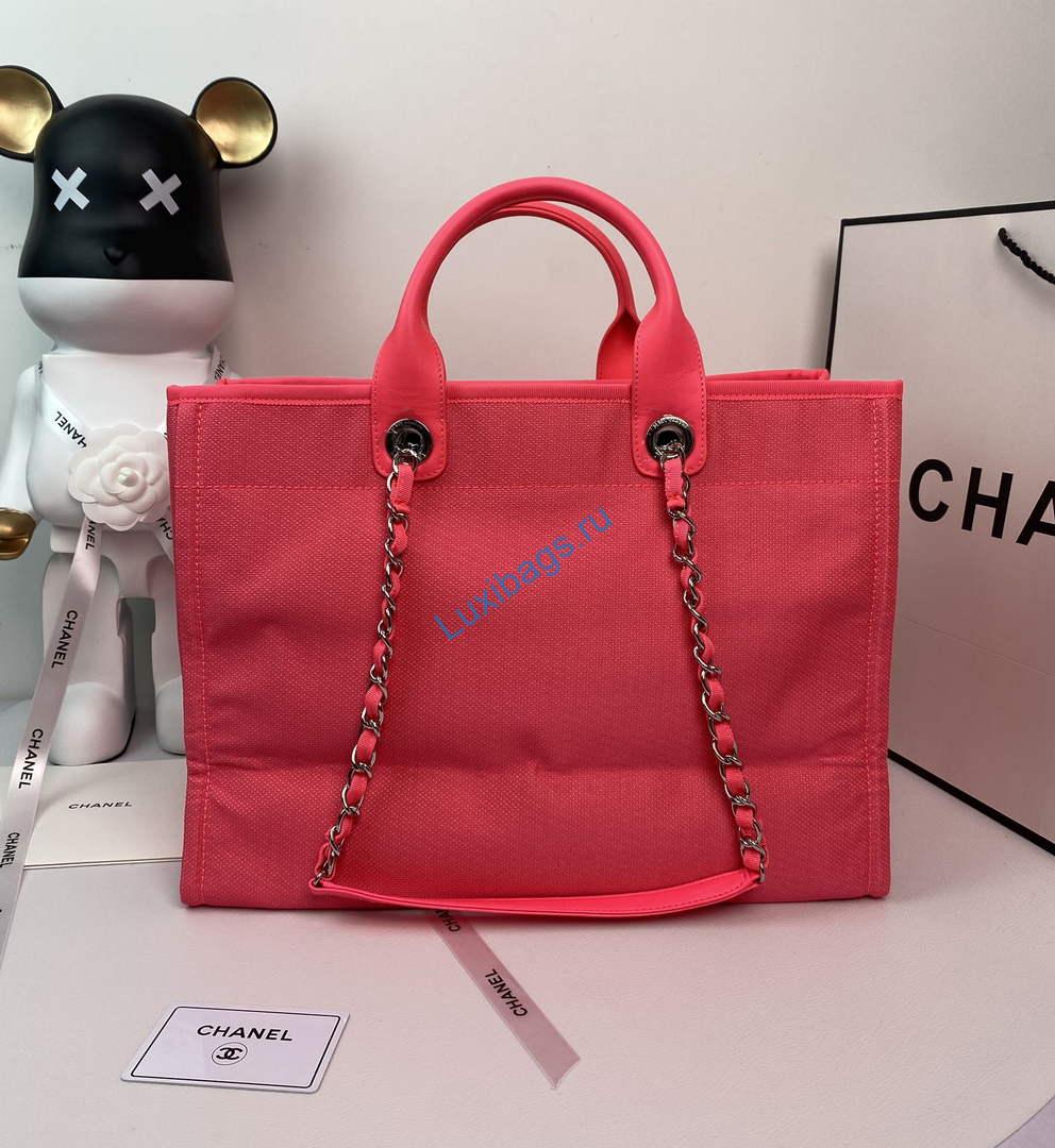 Chanel A66941 Large Shopping Bag A93786 Clothing Plum | chanel a66941 large shopping bag a93786 clothing plum 3