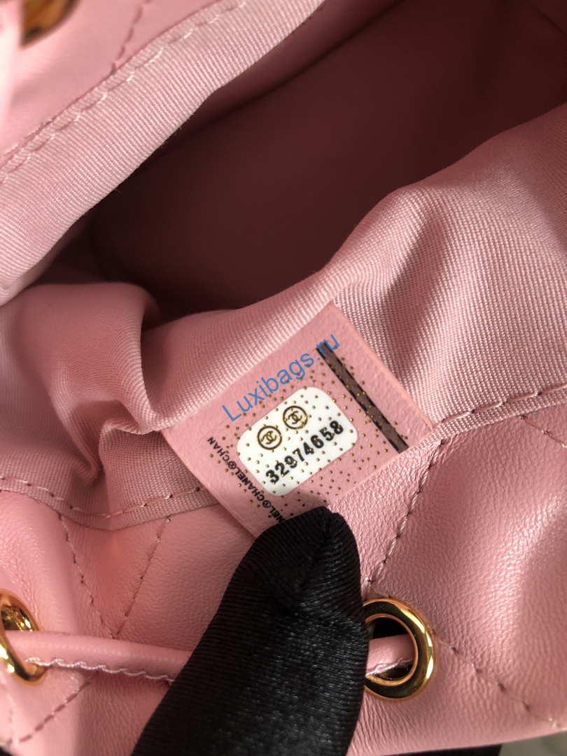 Chanel AP2750 Bucket Bag Shoulder Bag Lambskin Pink | chanel ap2750 bucket bag shoulder bag lambskin 007