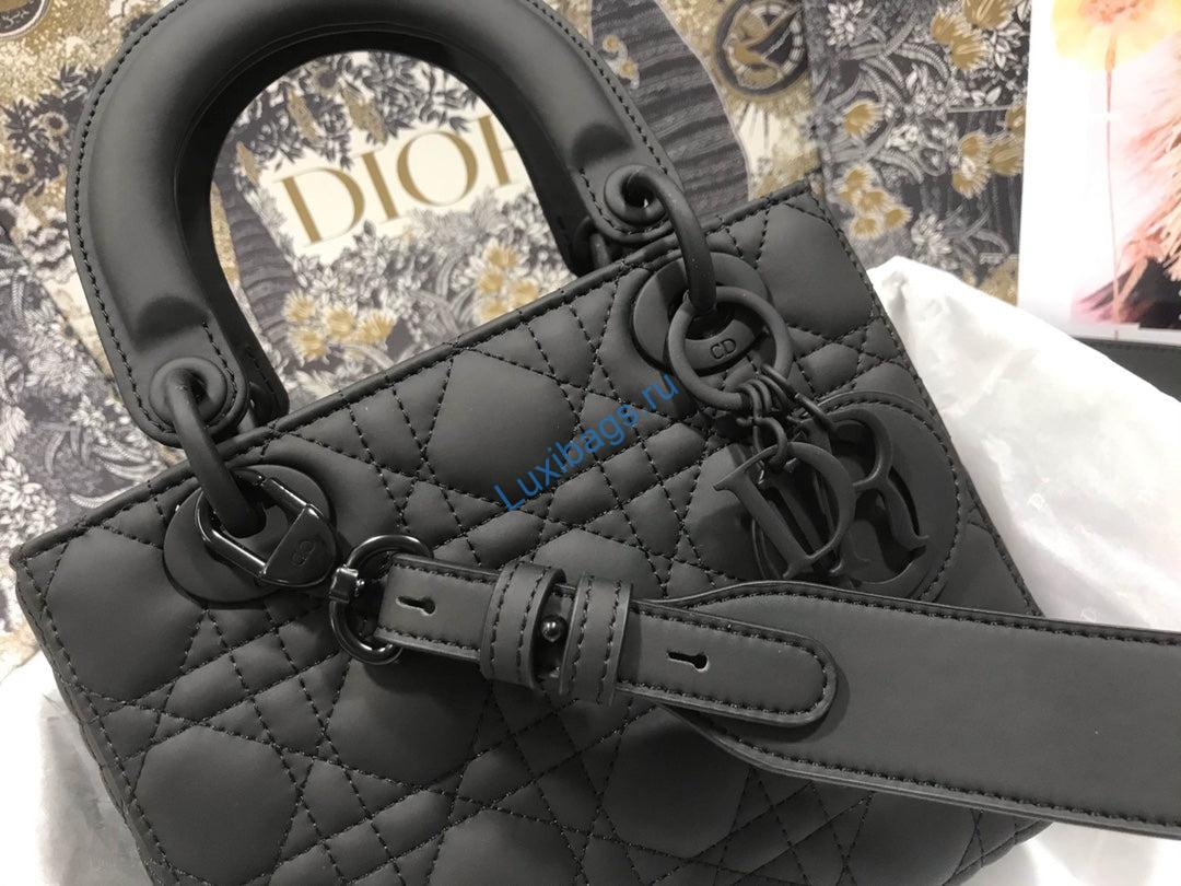Dior Small Lady My ABCDior Bag Lambskin M0538 logo black | dior m0538 small lady my abcdior bag lambskin logo black 5