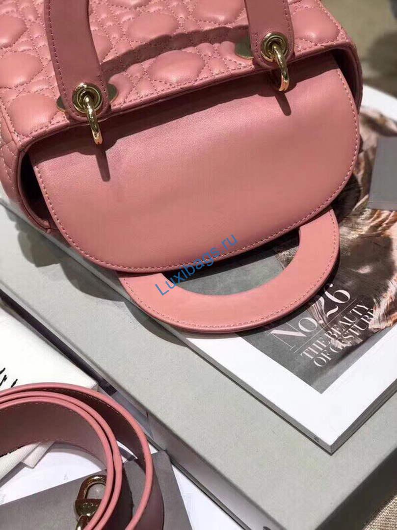 Dior Small Lady My ABCDior Bag Lambskin M0538 Pink | dior m0538 small lady my abcdior bag lambskin pink 6