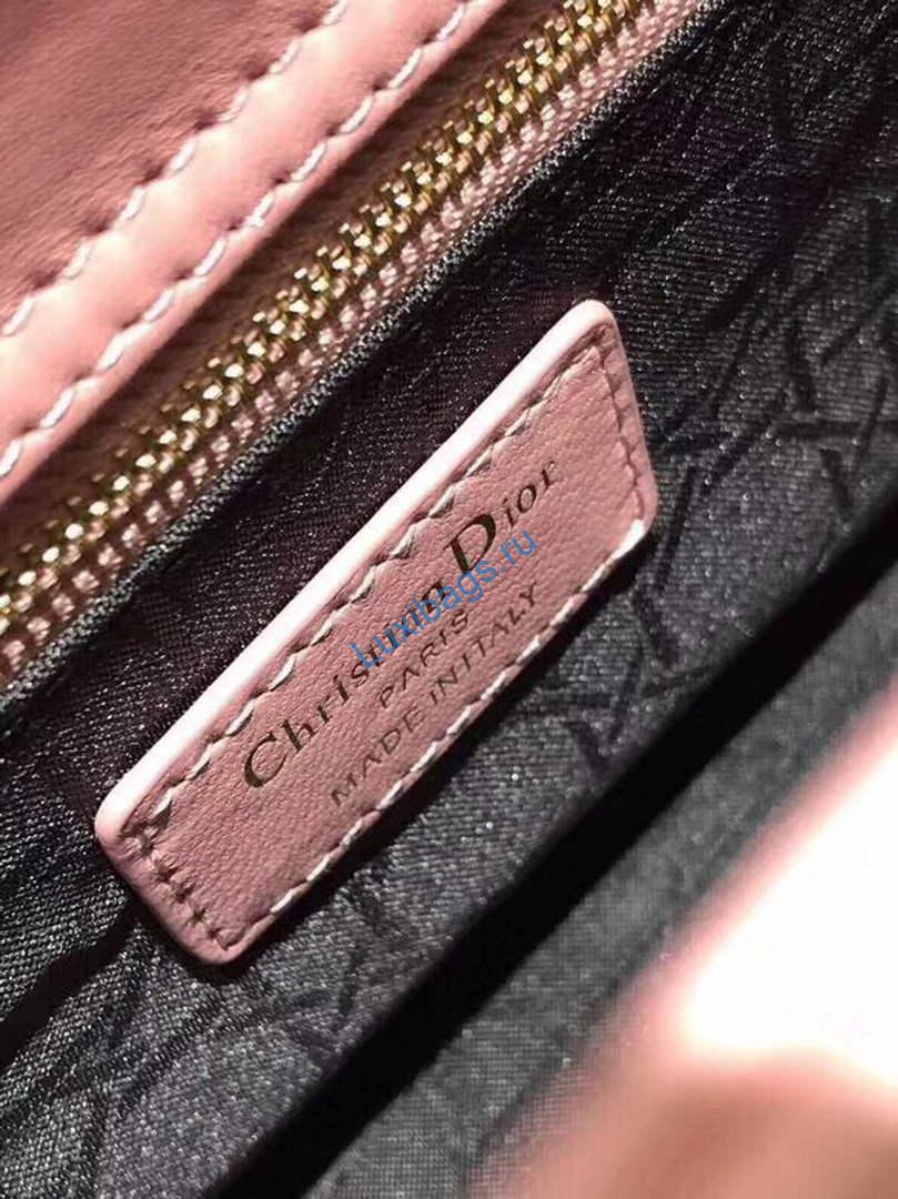 Dior Small Lady My ABCDior Bag Lambskin M0538 Pink | dior m0538 small lady my abcdior bag lambskin pink 8