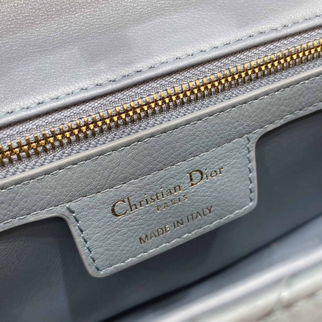 Dior Medium Caro Bag Calfskin M9242 Blue | dior m9242 medium caro bag calfskin 54