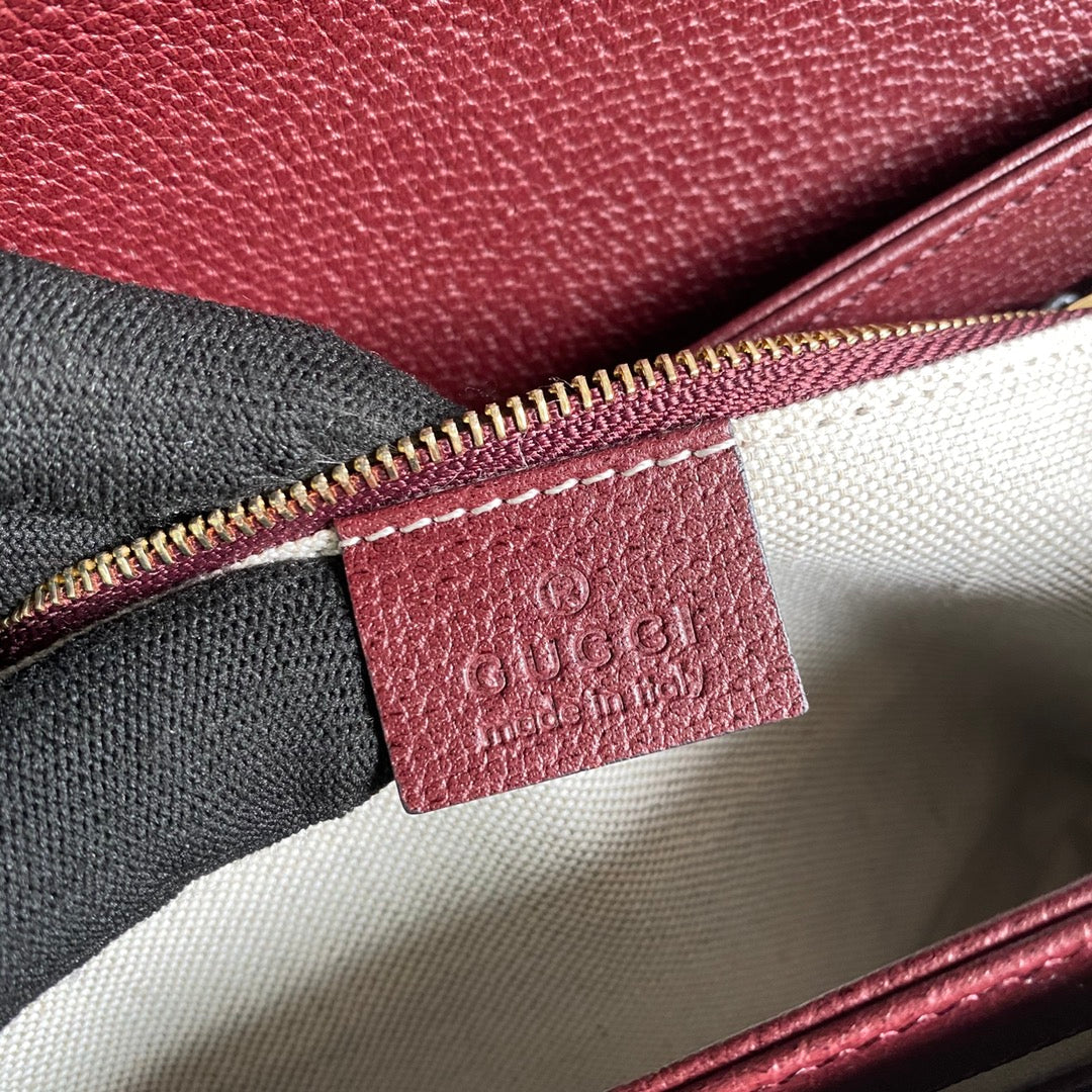 Gucci Horsebit 1955 shoulder bag 602204 Beige and burgundy Original GG canvas | gucci 602204 horsebit 1955 shoulder bag beige and burgundy original gg canvas 09