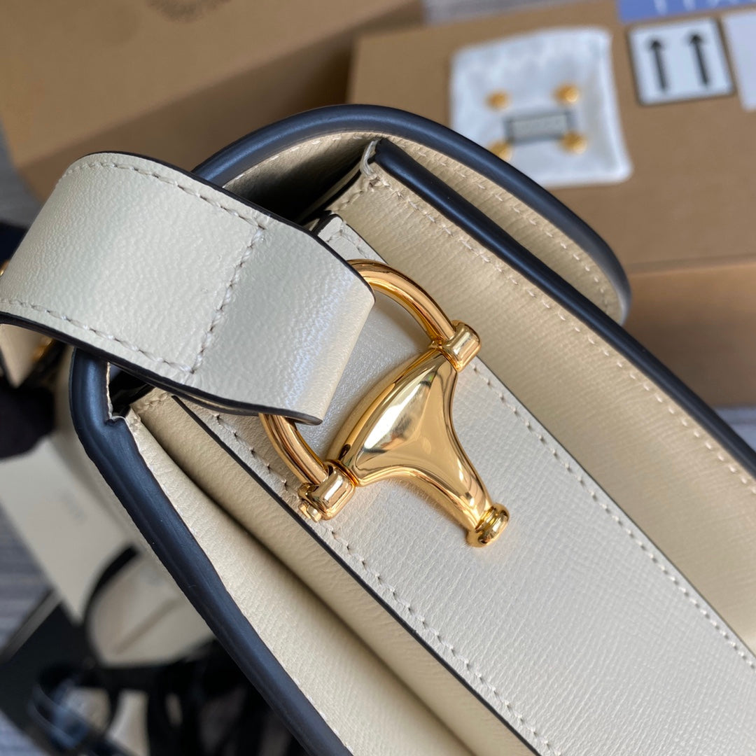 Gucci Horsebit 1955 shoulder bag 602204 Beige leather | gucci 602204 horsebit 1955 shoulder bag beige leather 03