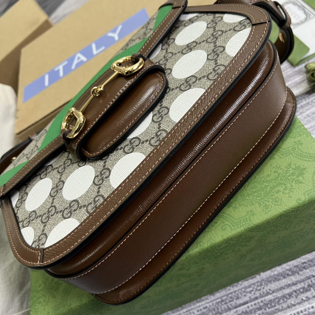 Gucci Horsebit 1955 shoulder bag Beige with 602204 brown leather | gucci 602204 horsebit 1955 shoulder bag beige with brown leather 1 06