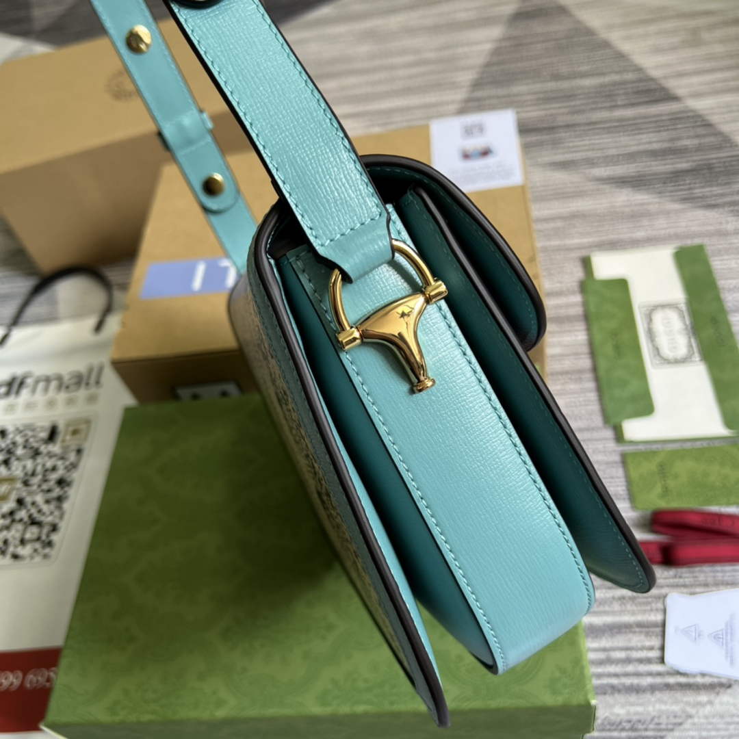 Gucci Horsebit 1955 shoulder bag 602204 Blue | gucci 602204 horsebit 1955 shoulder bag blue 03