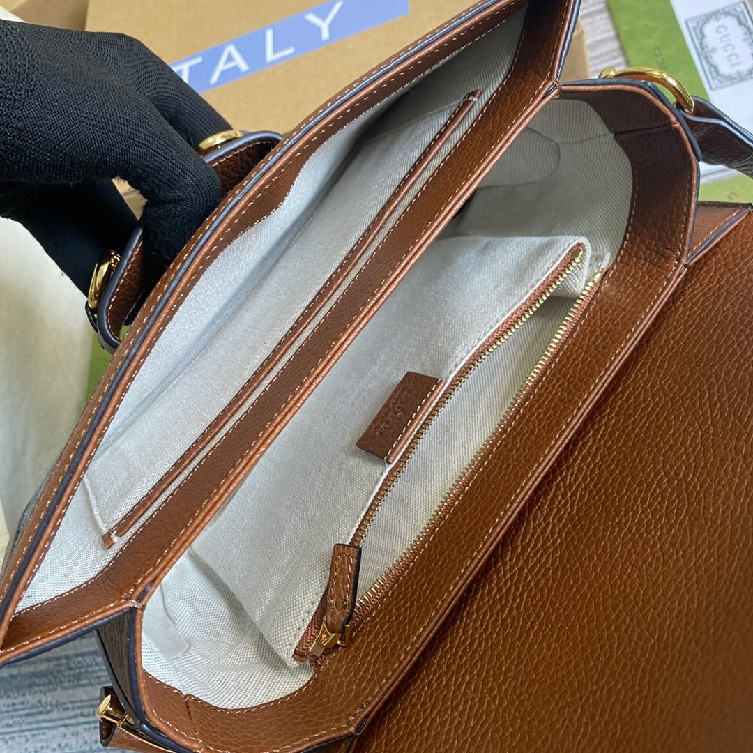 Gucci Horsebit 1955 shoulder bag 602204 blue with brown leather | gucci 602204 horsebit 1955 shoulder bag blue with brown leather 08