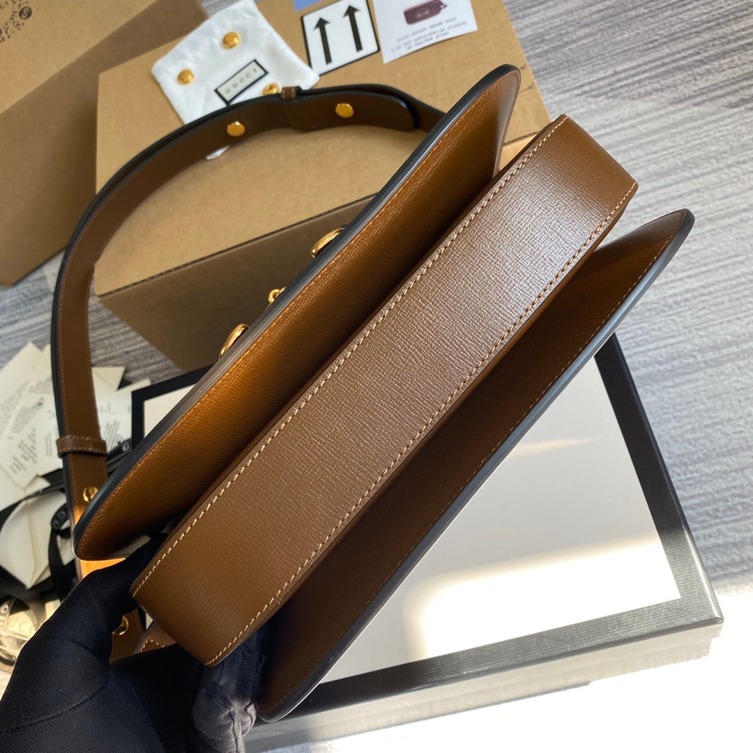 Gucci Horsebit 1955 shoulder bag 602204 Brown leather | gucci 602204 horsebit 1955 shoulder bag brown leather 05
