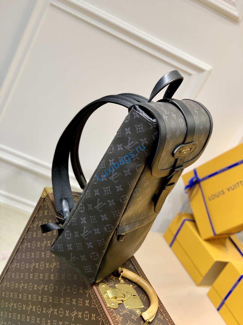LV M45914 Louis Vuitton Saumur Tote Monogram eclipse | lv m45914 louis vuitton saumur tote monogram eclipse 003