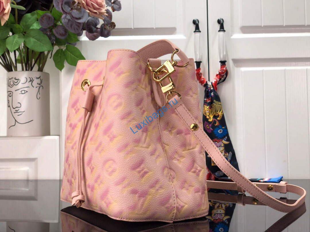 LV M46174 Louis Vuitton NÉONOÉ BB Bucket Bag Pink | lv m46174 louis vuitton neonoe bb bucket bag pink 003