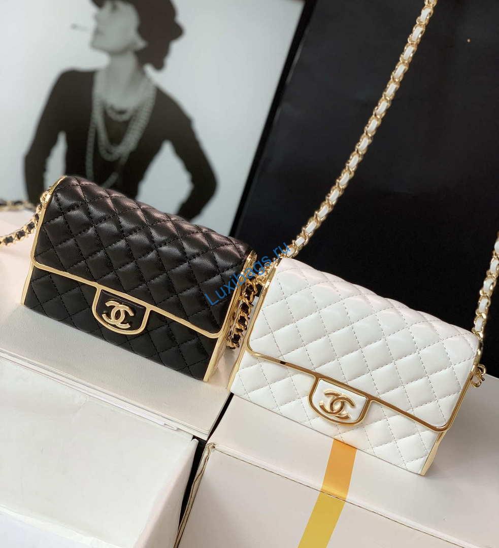 Chanel AS3308 Small Evening Bag 22A Limited Edition Black Lambskin Gold | chanel as3308 small evening bag 22a limited edition black lambskin gold 010 14e4dbcc 5961 4e07 8d13 8011e065cd4e