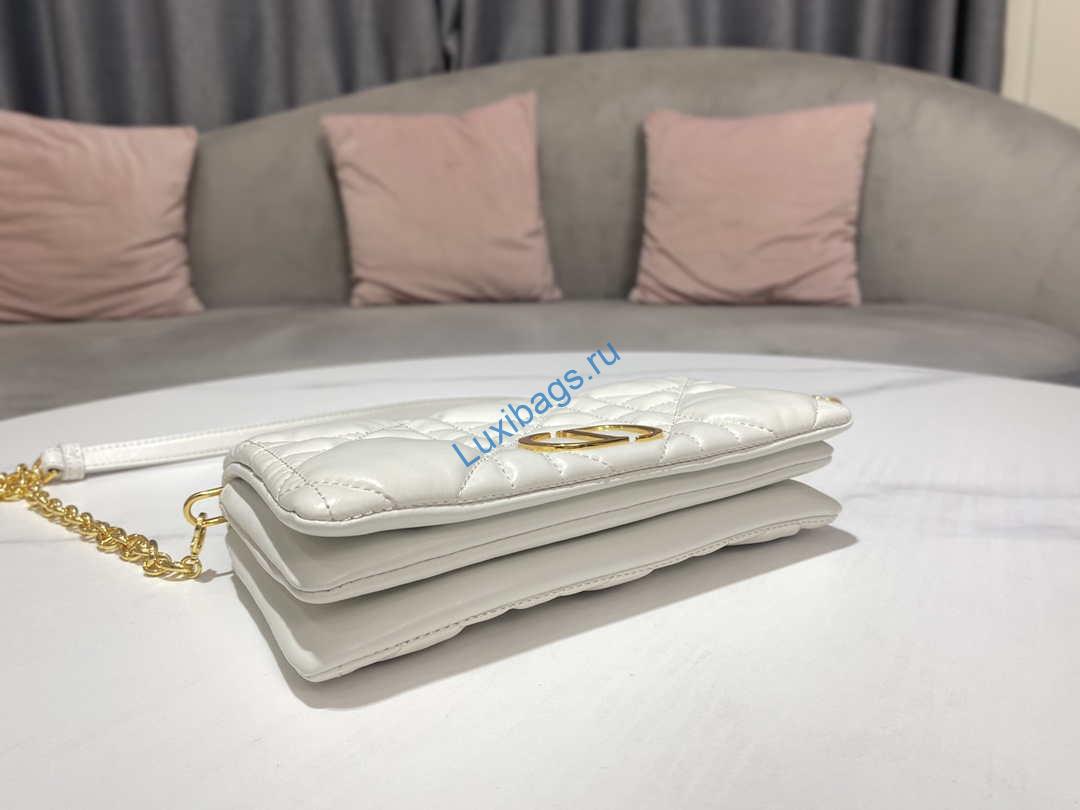 Dior S5135 Caro Macrocannage Pouch Latte Quilted Macrocannage Calfskin | dior caro macrocannage pouch latte quilted macrocannage calfskin 005