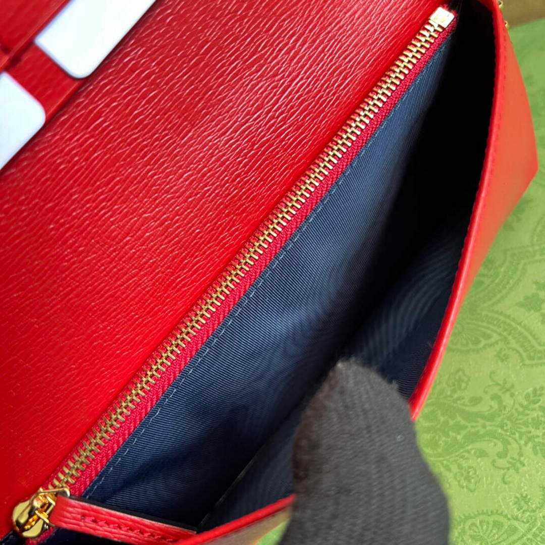 Gucci 621892 Adidas x Gucci wallet with Horsebit chain | gucci 621892 adidas x gucci wallet with chain 010