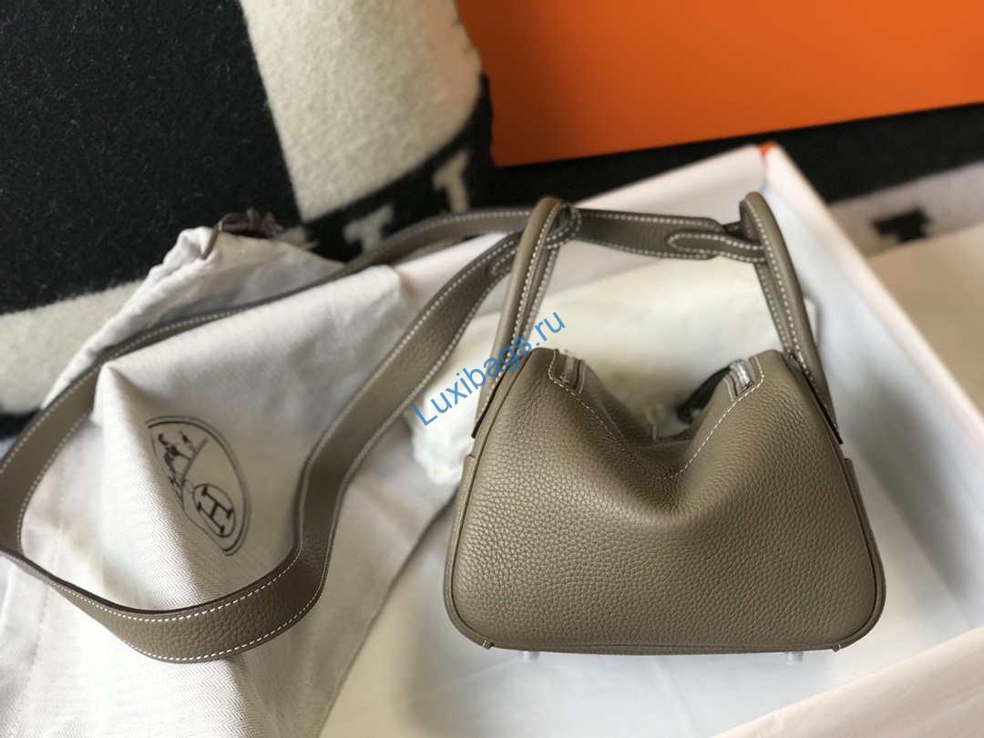 Hermes H079086 Lindy Mini Bag 19cm H231926 | hermes h079086 lindy mini bag 19cm h231915 092