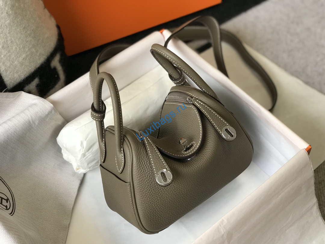 Hermes H079086 Lindy Mini Bag 19cm H231926 | hermes h079086 lindy mini bag 19cm h231915 093