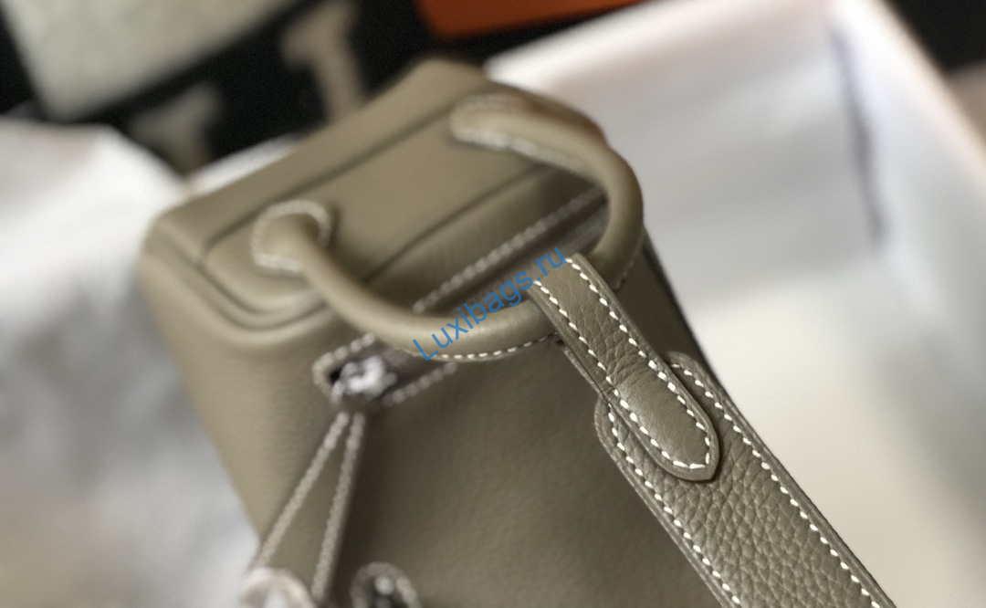 Hermes H079086 Lindy Mini Bag 19cm H231926 | hermes h079086 lindy mini bag 19cm h231915 094