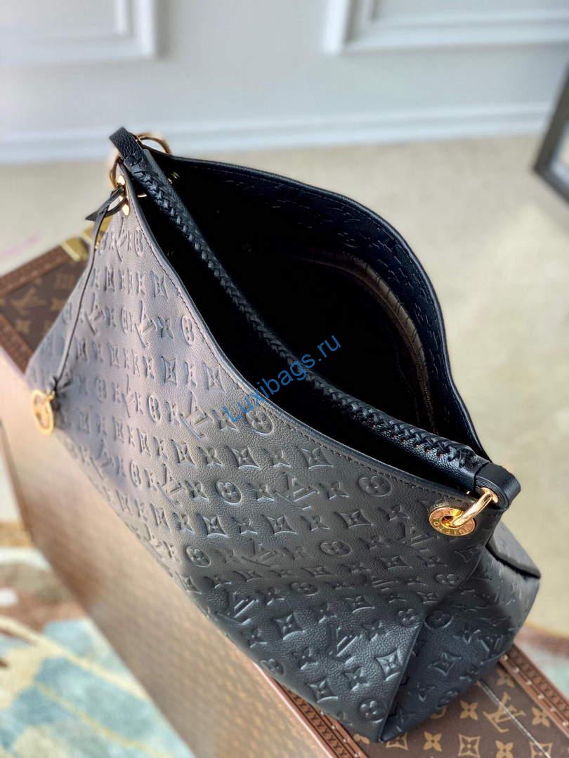 LV M41066 Louis Vuitton Artsy MM Handbag Black Brown | lv m41066 louis vuitton artsy mm handbag 018
