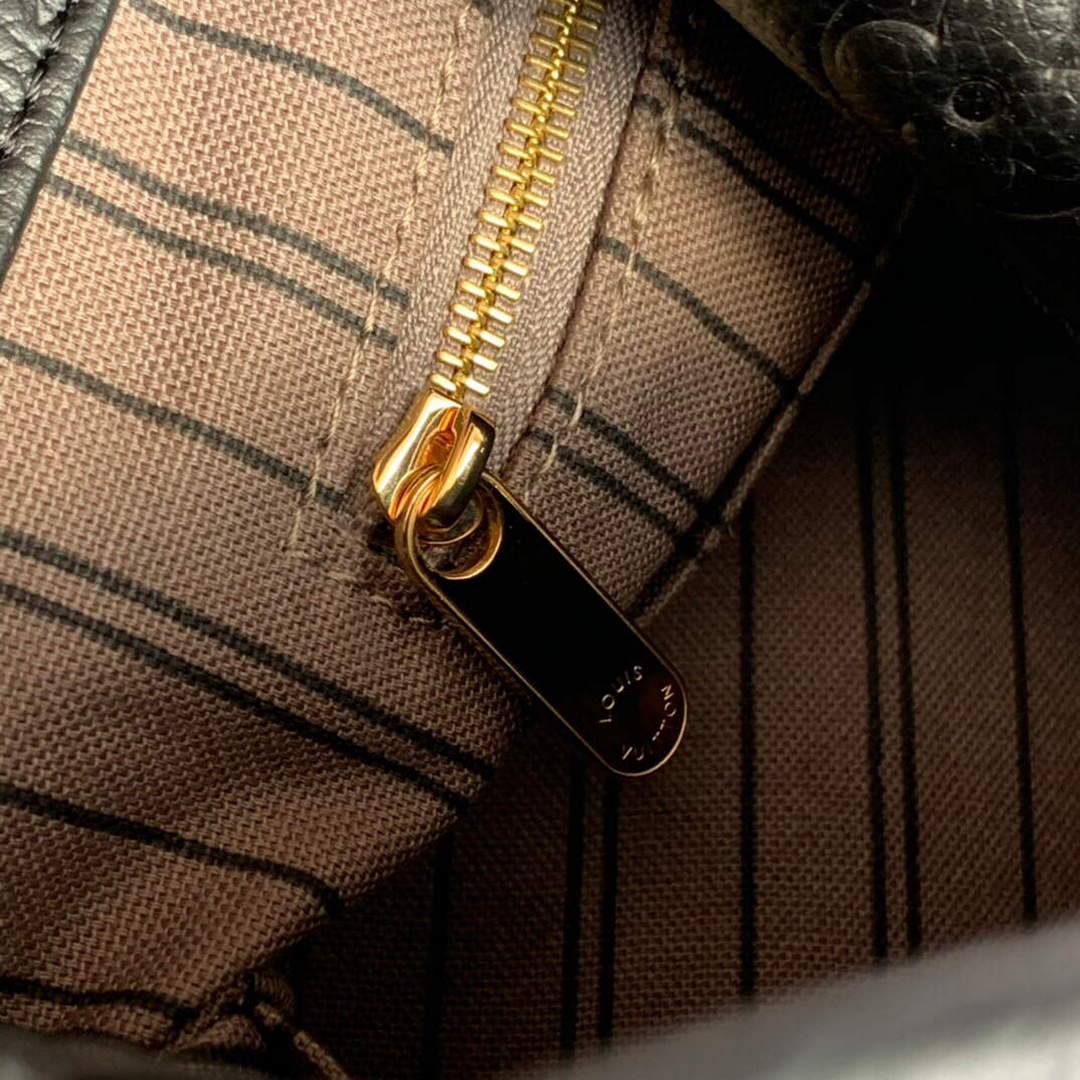 LV M41066 Louis Vuitton Artsy MM Handbag Black Brown | lv m41066 louis vuitton artsy mm handbag 020
