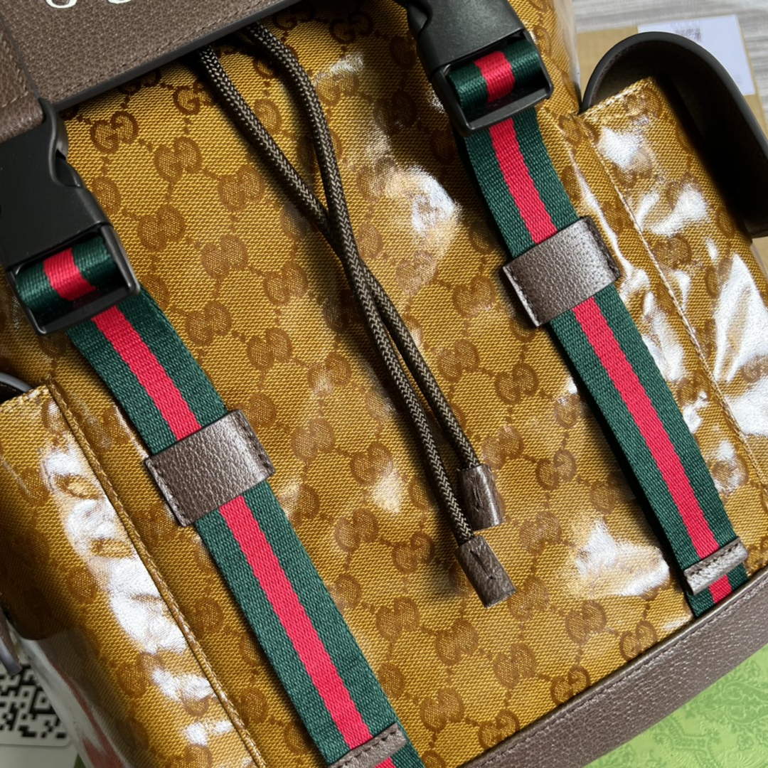 Adidas x Gucci backpack ‎495563 Beige and brown | adidas x gucci backpack 495563 beige and brown 06
