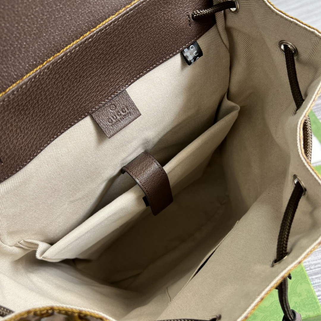 Adidas x Gucci backpack ‎495563 Beige and brown | adidas x gucci backpack 495563 beige and brown 09