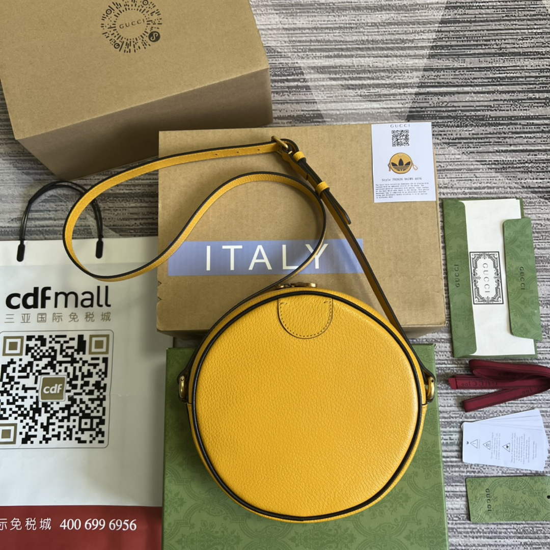 Adidas x Gucci Ophidia shoulder bag 702626 Yellow leather | adidas x gucci ophidia shoulder bag 702626 02