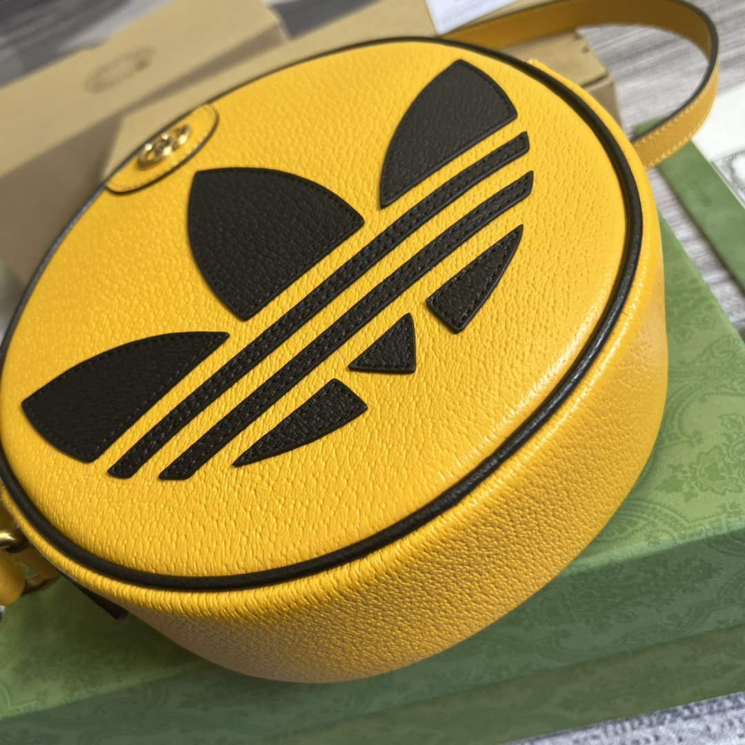 Adidas x Gucci Ophidia shoulder bag 702626 Yellow leather | adidas x gucci ophidia shoulder bag 702626 07
