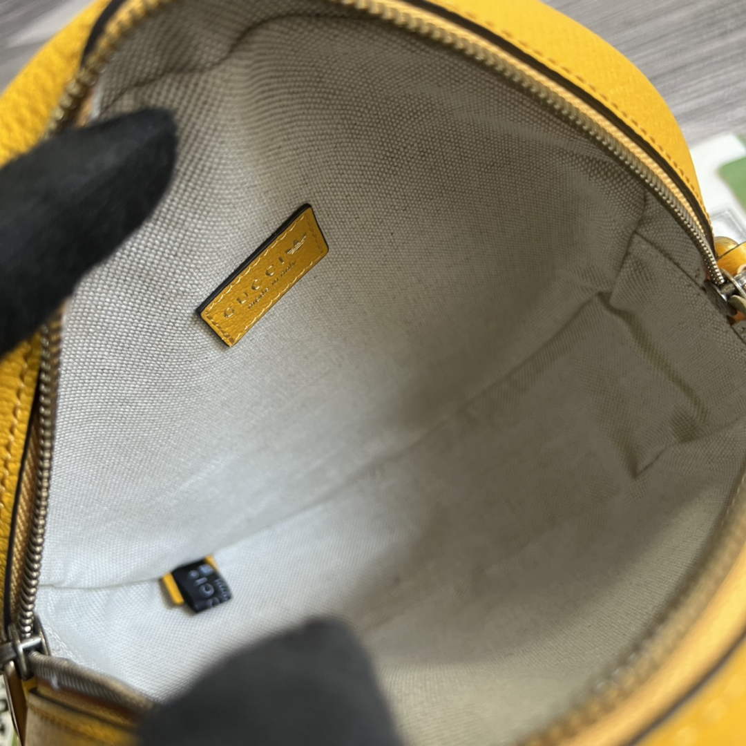 Adidas x Gucci Ophidia shoulder bag 702626 Yellow leather | adidas x gucci ophidia shoulder bag 702626 09