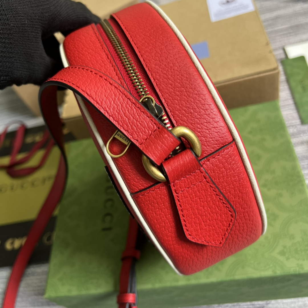Adidas x Gucci Ophidia shoulder bag 702626 Red leather | adidas x gucci ophidia shoulder bag 702626 12