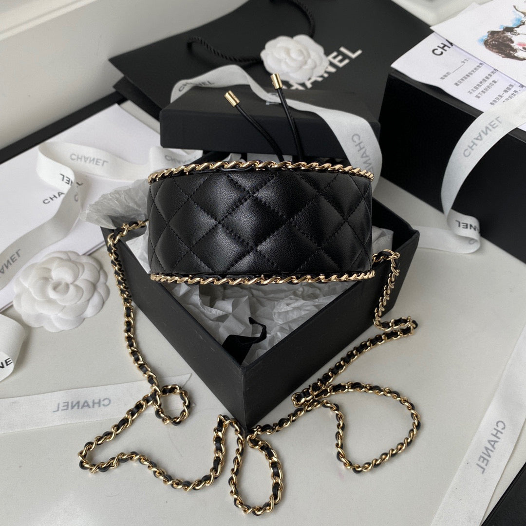 Chanel 2022 Cruise AP2685 Clutch Bag Black | chanel 2022 cruise ap2685 clutch bag black 06