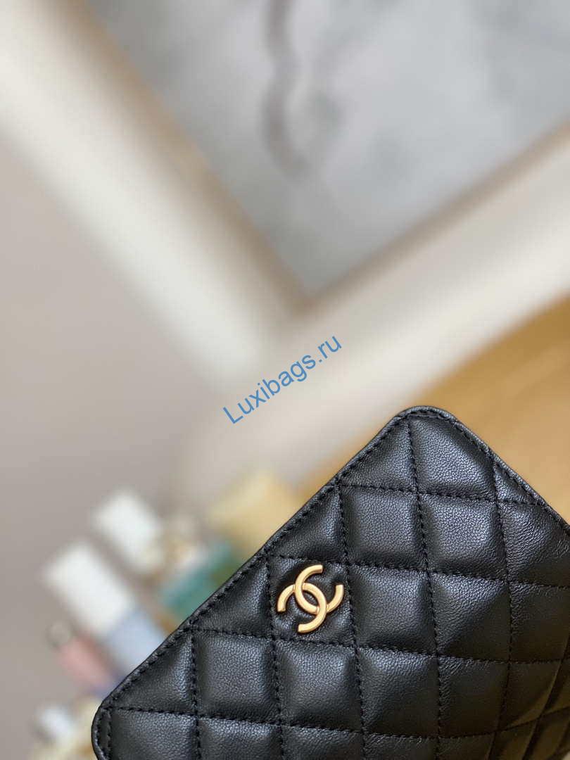 Chanel A68098 Mini Flap Bag Lambskin Onyx Small Square Stewardess Bag Black | chanel a68098 mini flap bag lambskin onyx small square stewardess bag black 004 d2c28a7f 59df 4f0f 940f 358d9db2f01b