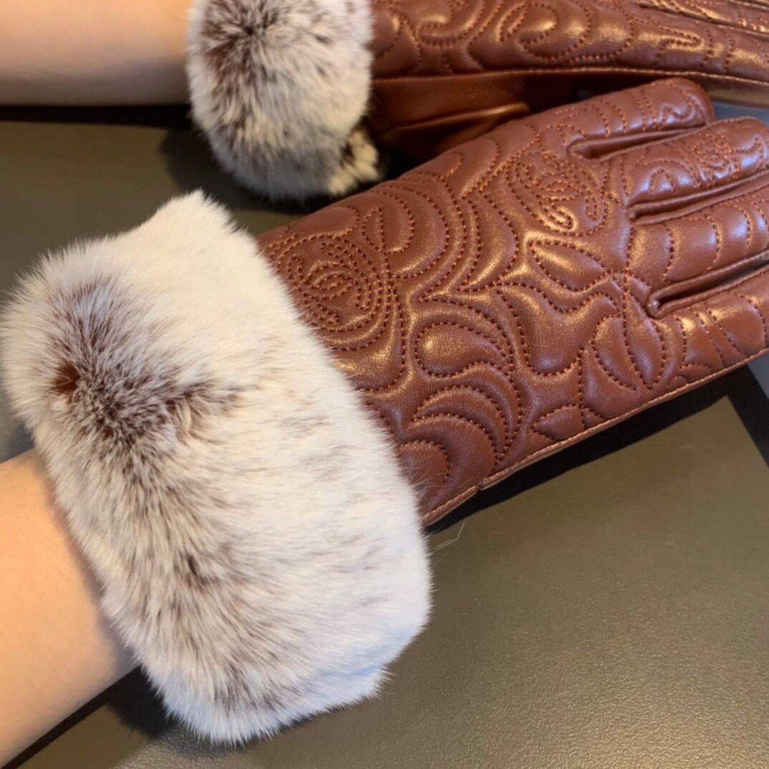 Chanel Women's Gloves Designer Leather Gloves AA8314 | chanel womens gloves designer leather gloves 005
