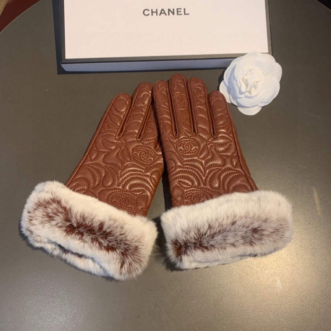 Chanel Women's Gloves Designer Leather Gloves AA8314 | chanel womens gloves designer leather gloves 007