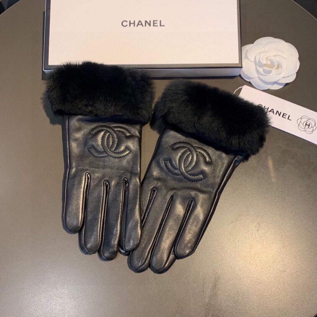 Chanel Women's Gloves Designer Leather Gloves AA8315 | chanel womens gloves designer leather gloves 014